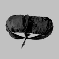 Top desechable negro